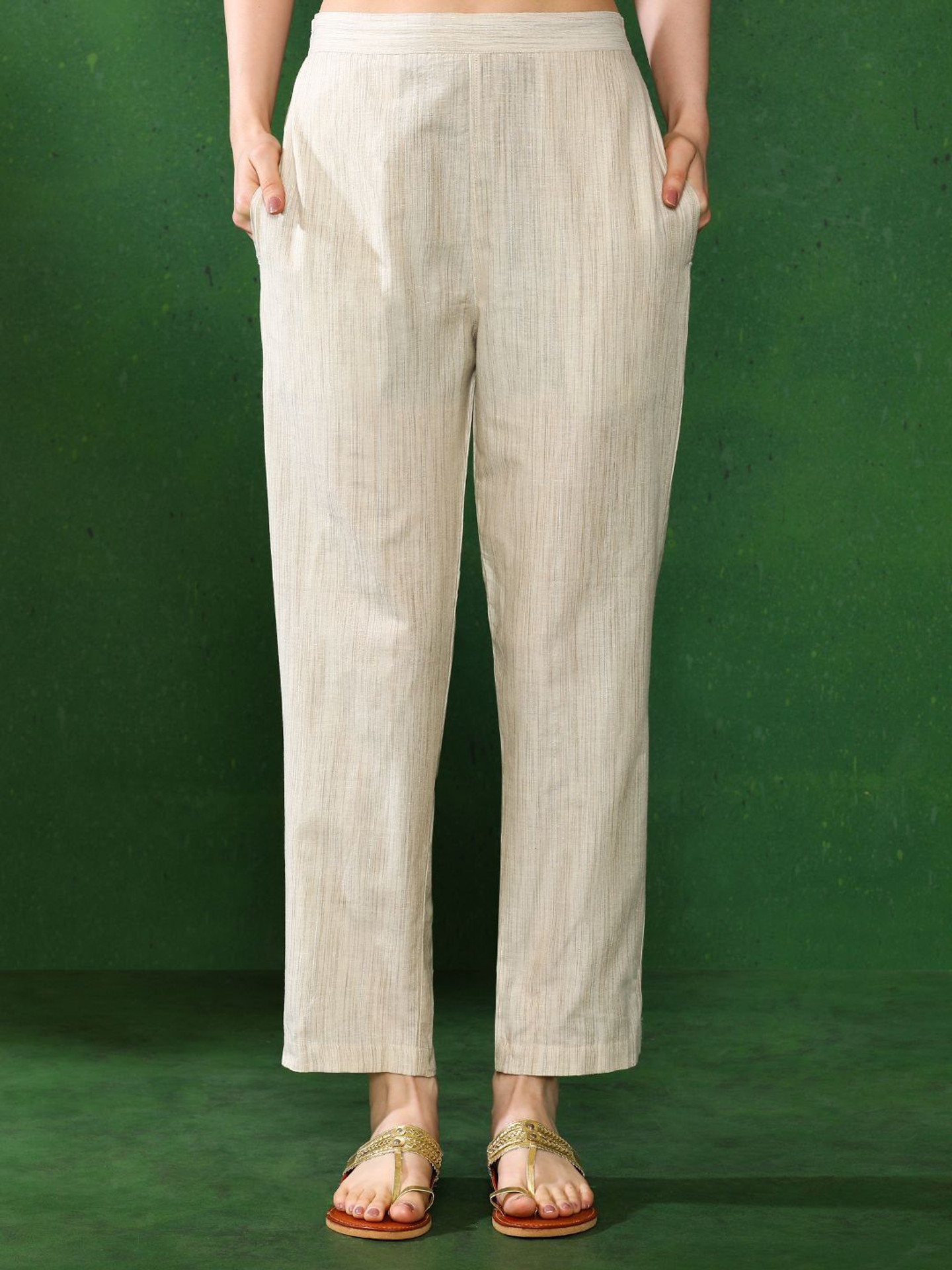 Jaipur Kurti Women Pure Cotton Kurta Pant Dupatta Set - Image 7