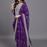 Klosia Women Pure Silk Kurta Pant Dupatta Set